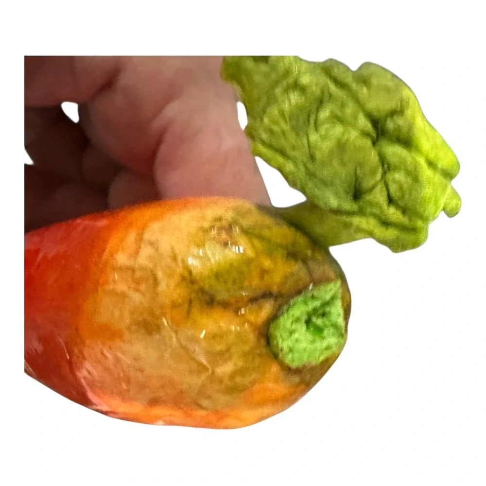 Vegetables Prop Display‎ Lot Of 7 +2 Corn Faux Paper Mache Staging Decor